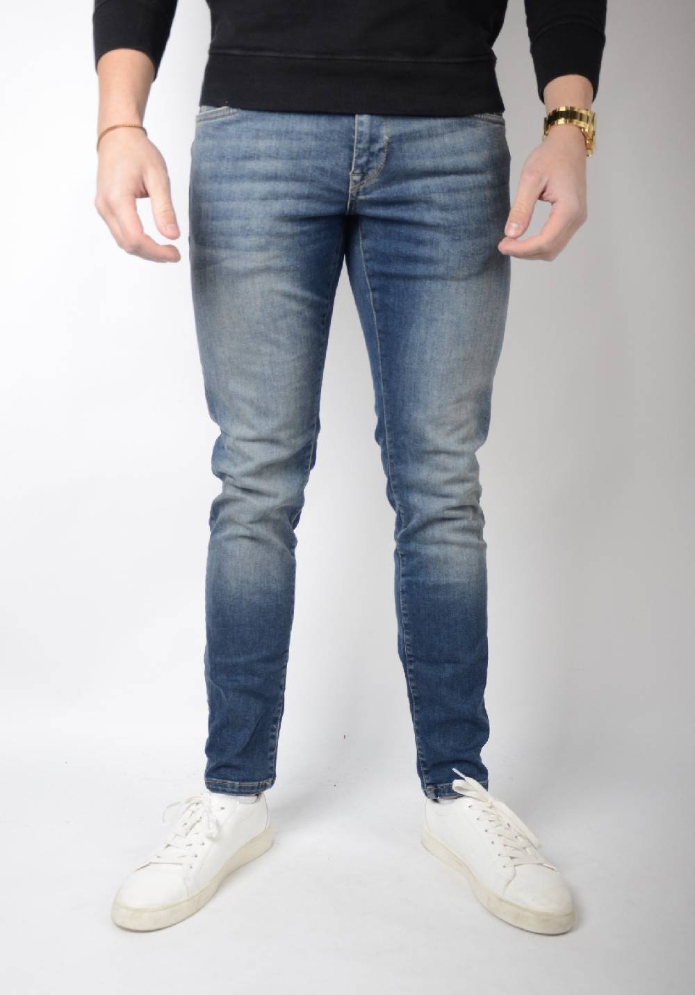 Cars Jeans BATES Denim Dark Used (03)