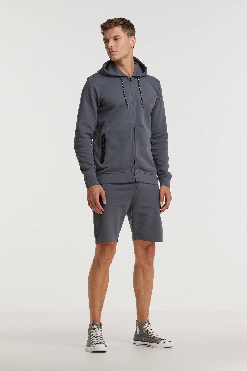 Cars Jeans BRAGA SW SHORT Mid Grey