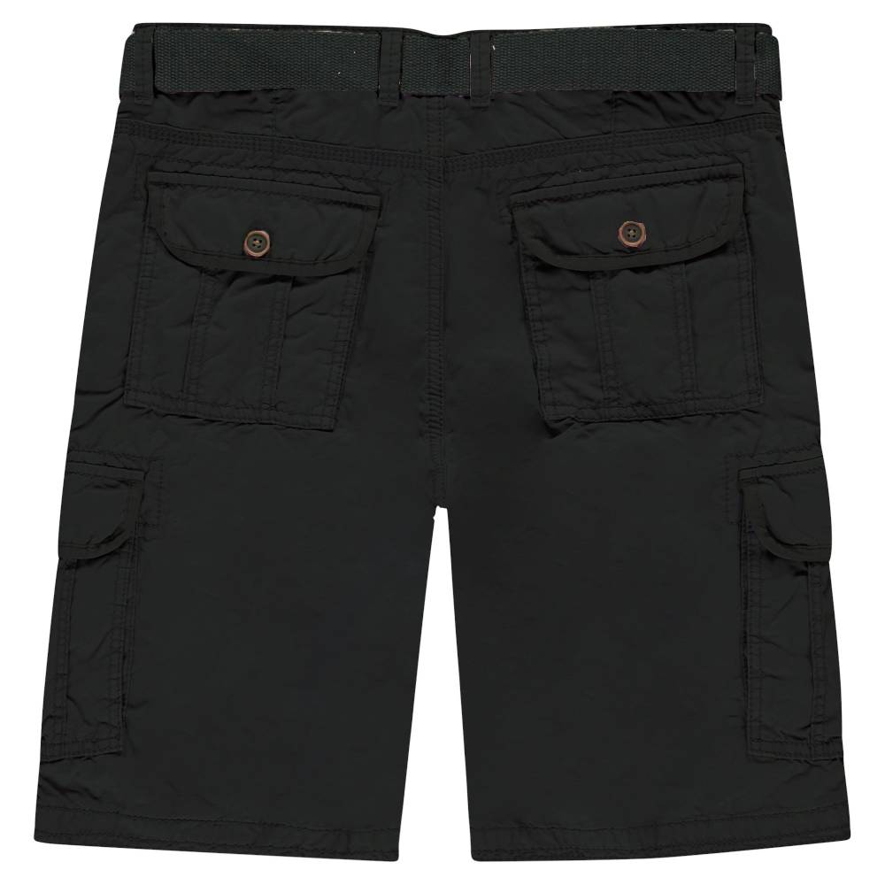 Cars Jeans DURRAS SHORT COTTON Black