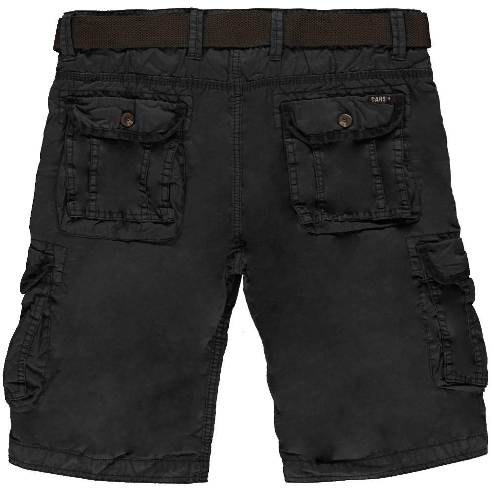 Cars Jeans DURRAS SHORT COTTON Black