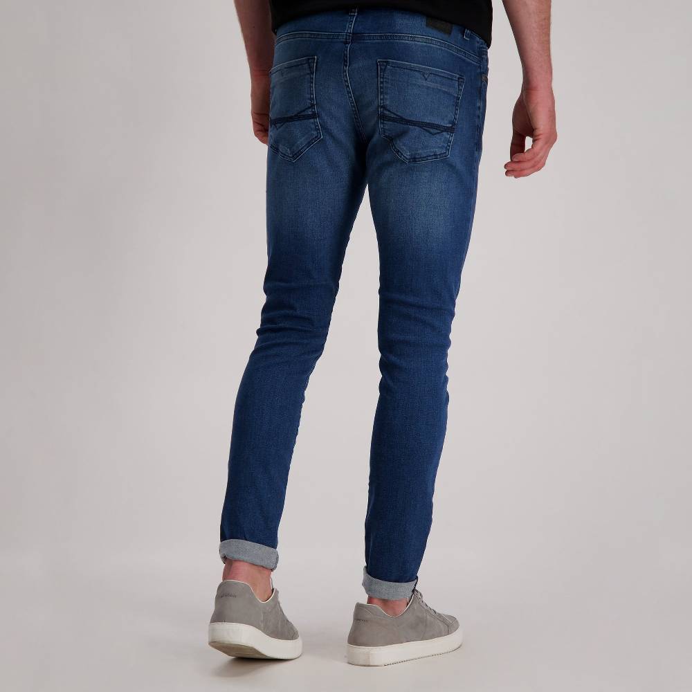 Cars Jeans DUST Super Skinny Blue Coated (56)