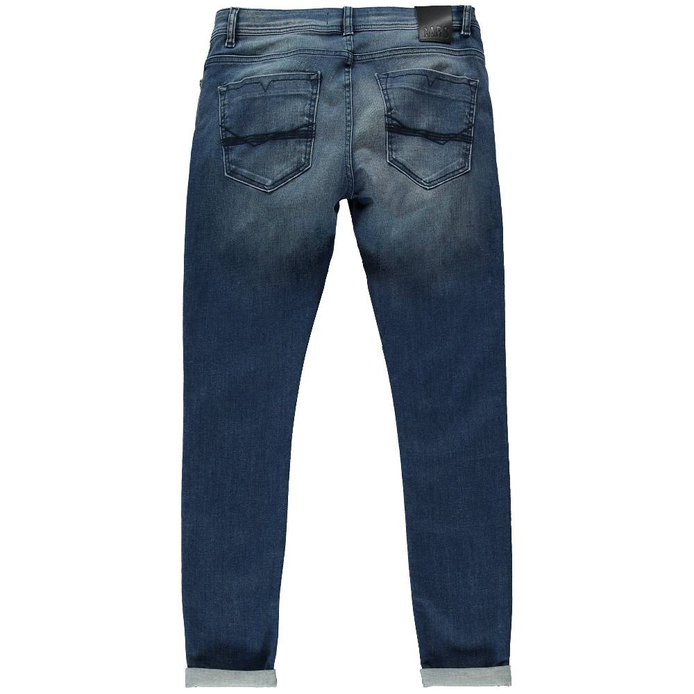 Cars Jeans DUST Super Skinny Blue Coated (56)