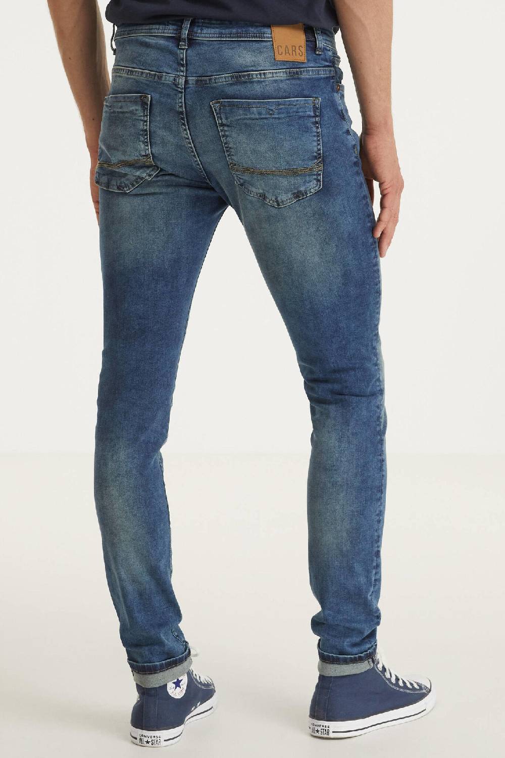 Cars Jeans DUST Super Skinny Dark Used (03)