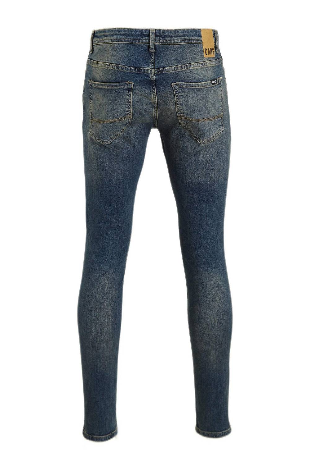 Cars Jeans DUST Super Skinny Dark Used (03)