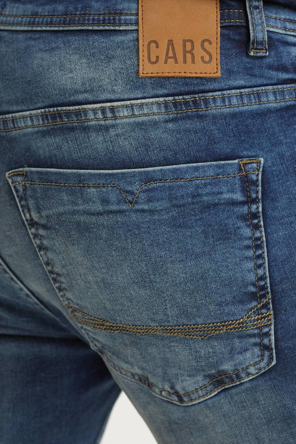 Cars Jeans DUST Super Skinny Dark Used (03)