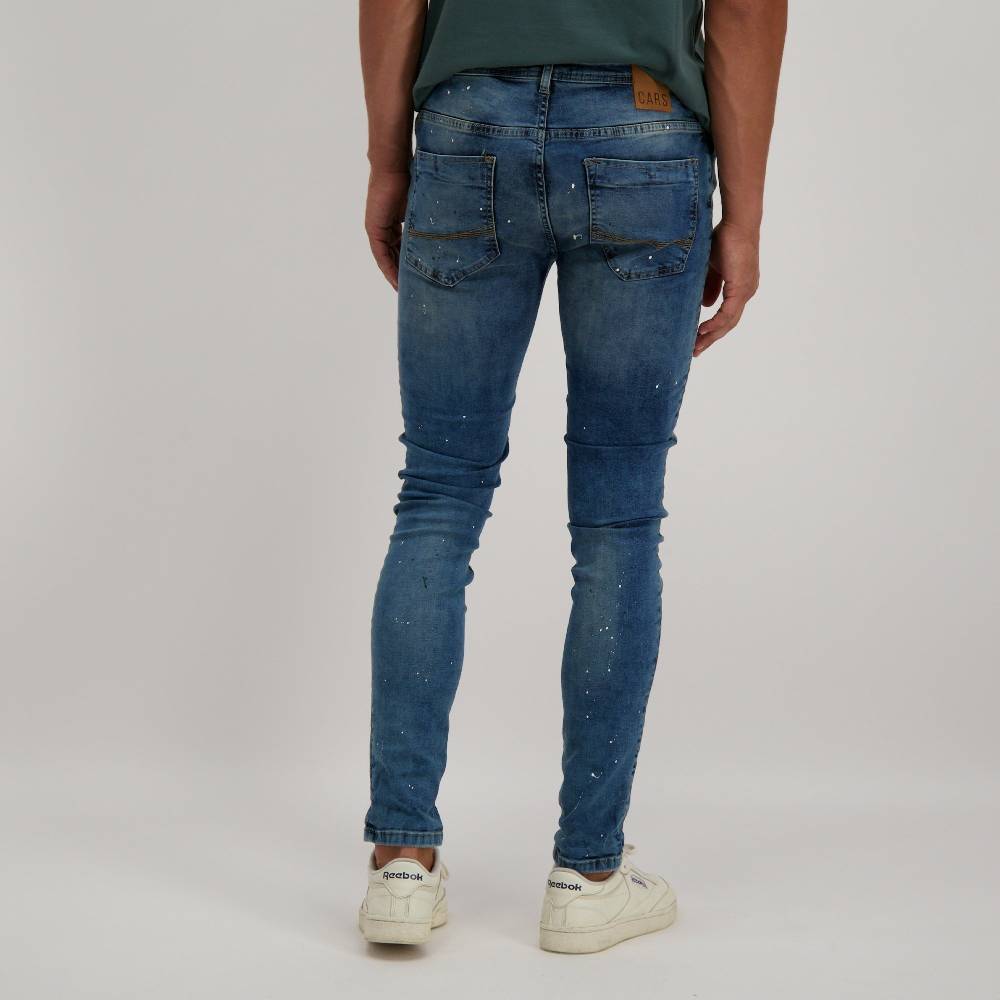 Cars Jeans DUST Super Skinny Spot Dark Used
