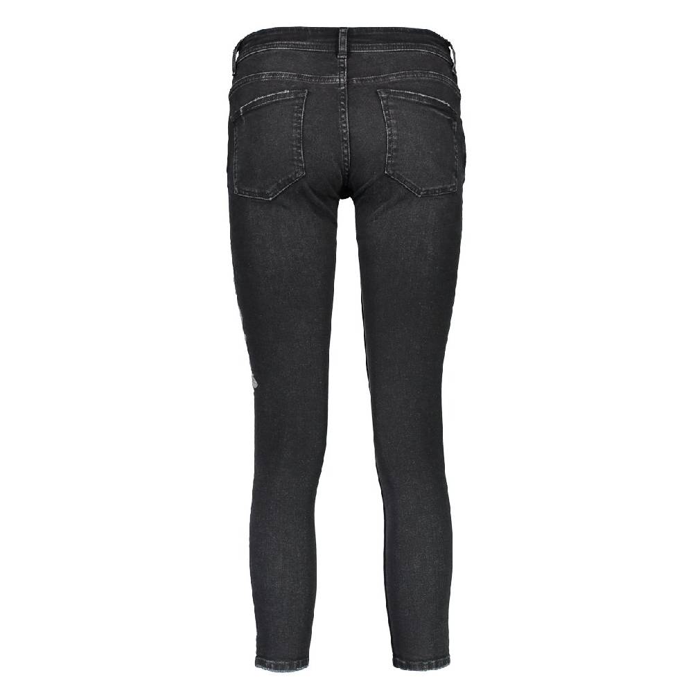 Cars Jeans MAREN Skinny Emb. Black Twill