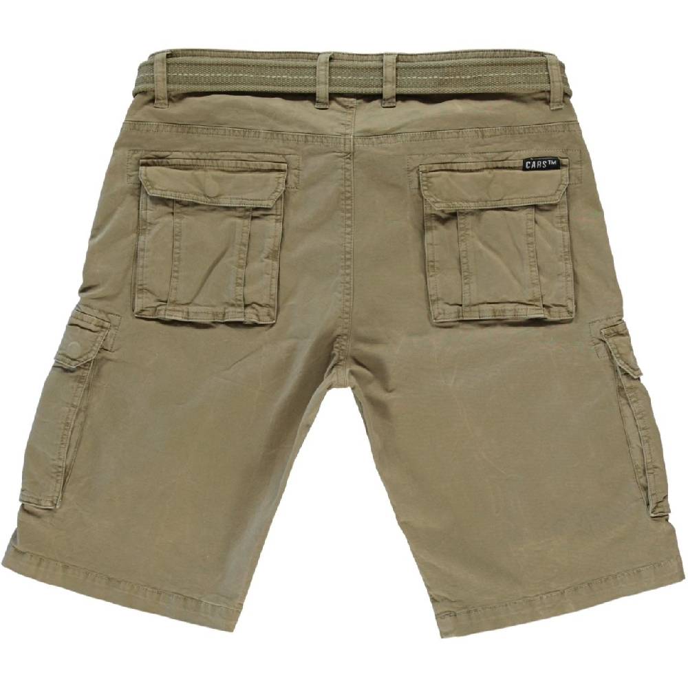 Cars Jeans MARRAN SHORT FINE TWILL KHAKI