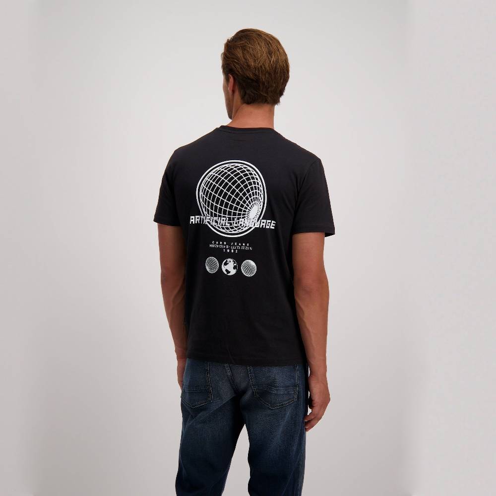 Cars Jeans RADDLER TS Print Black