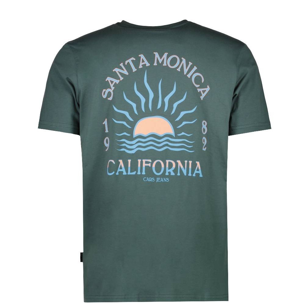 Cars Jeans RADDLER TS Print Moss