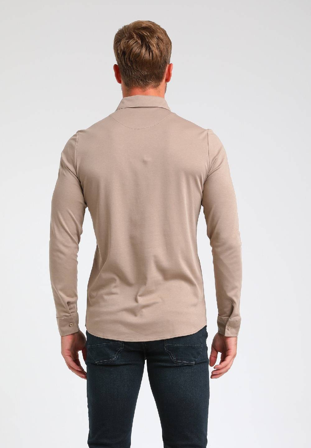 Gabbiano 333510 Premium Overhemd (Soft Taupe 1101)