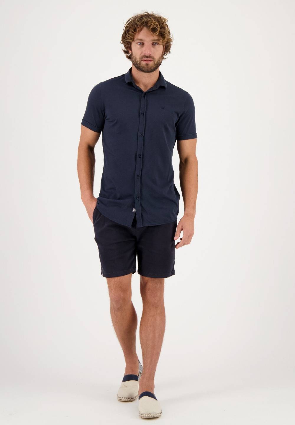 Gabbiano 334551 Korte Mouw Hemd 301 Navy
