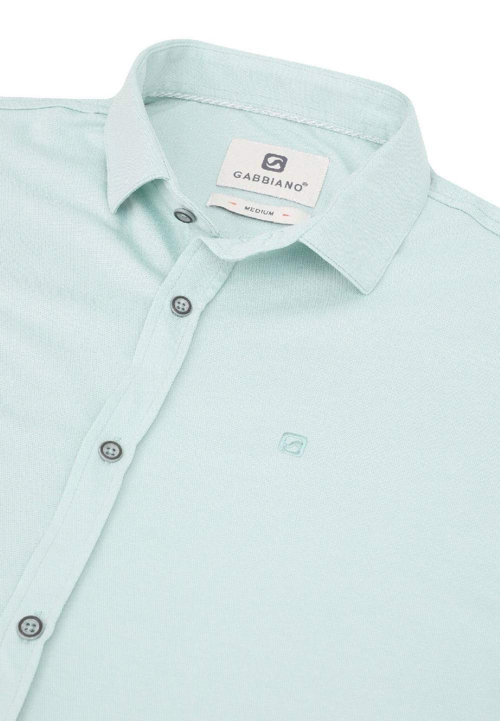 Gabbiano 334551 Korte Mouw Hemd Sea Green