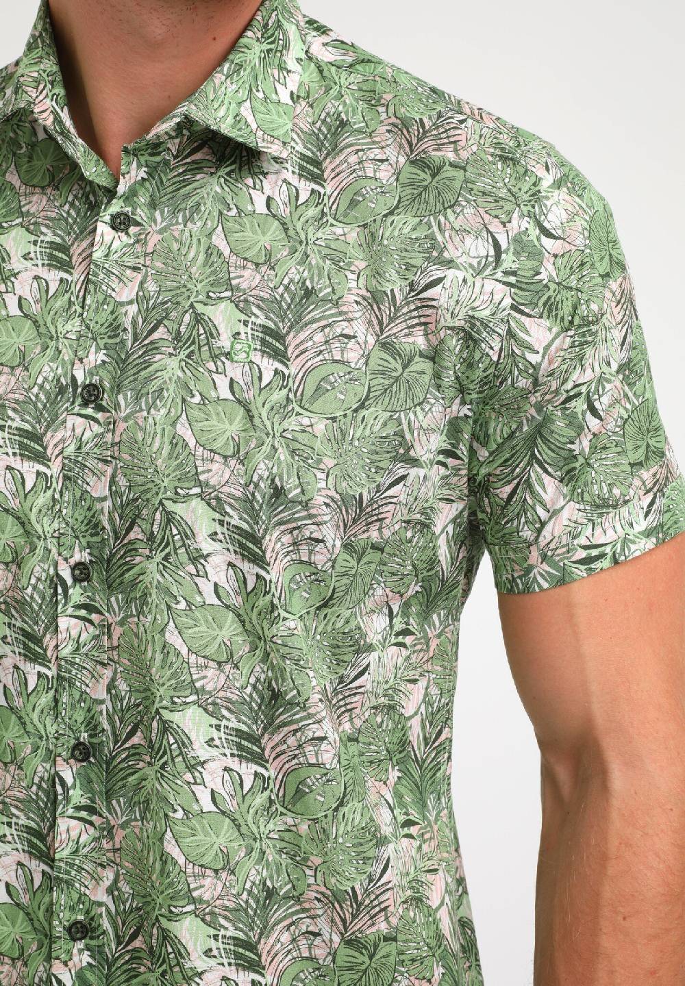 Gabbiano 334928 KORT MOUW HEMD (722 LIGHT ARMY)