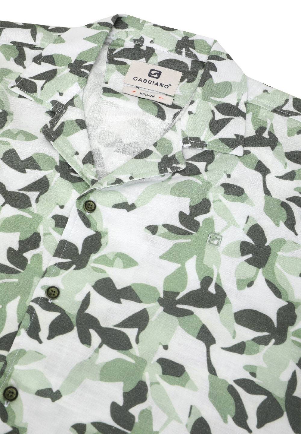 Gabbiano 334931 KORT MOUW HEMD (722 LIGHT ARMY)