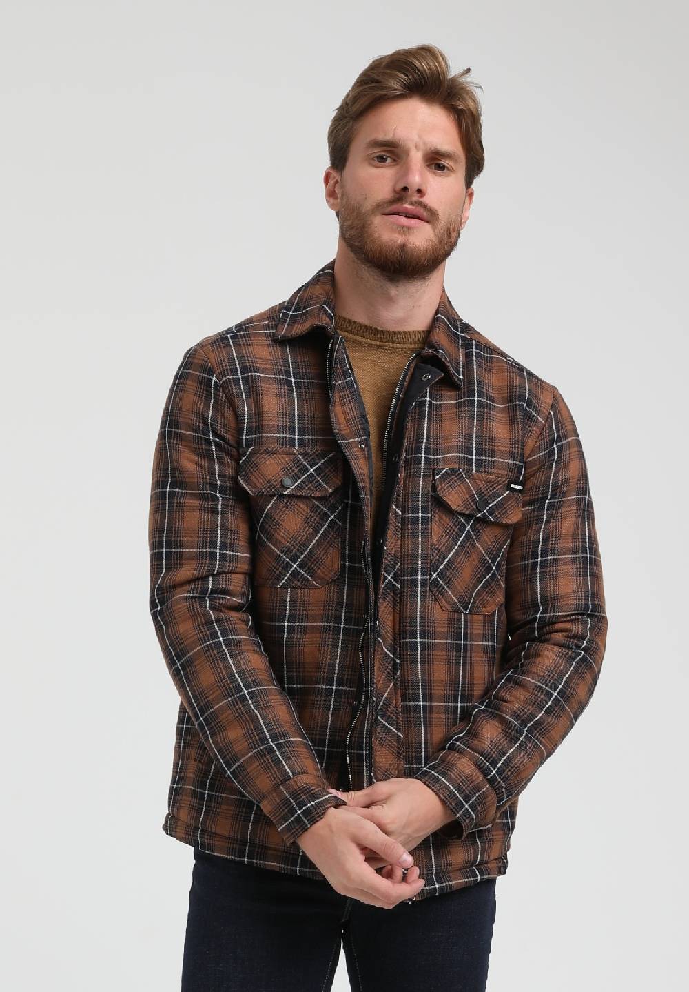 Gabbiano Overshirt 423516 Camel