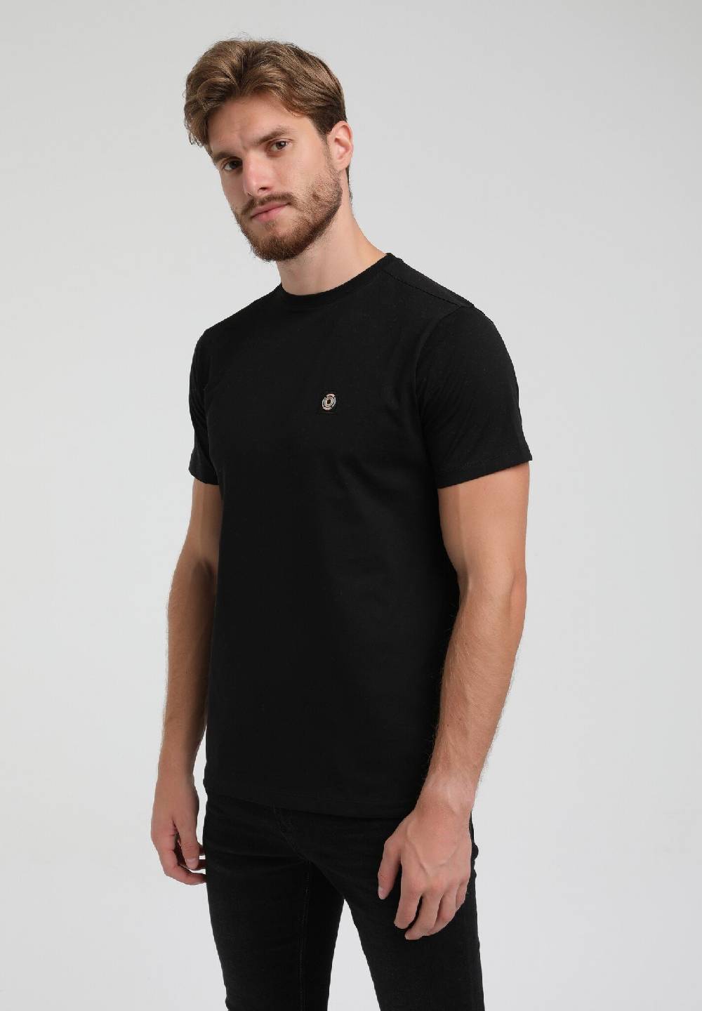 Gabbiano Premium Basic T-shirt (Black 201)