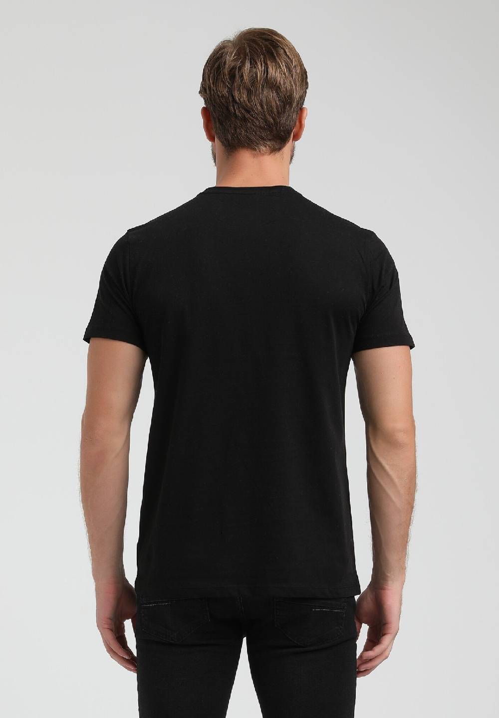 Gabbiano Premium Basic T-shirt (Black 201)