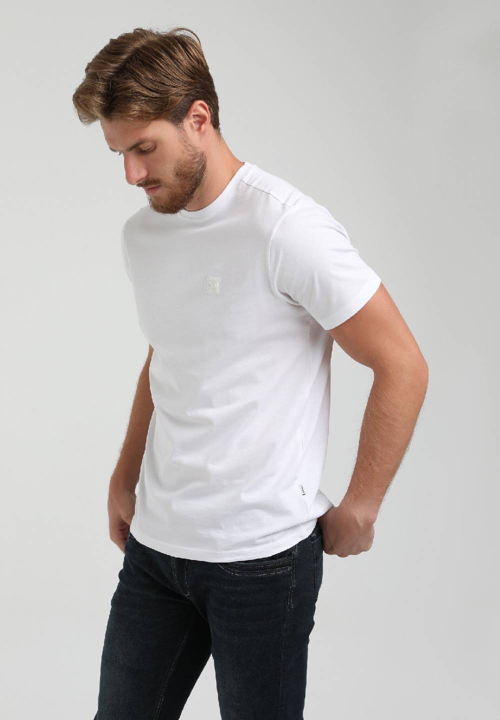 Gabbiano Premium Basic T-shirt (White 101)