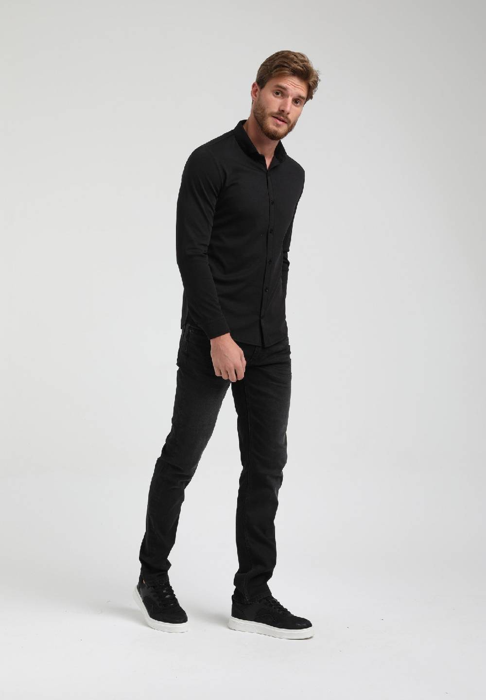 Gabbiano Premium Shirt 333510 Black