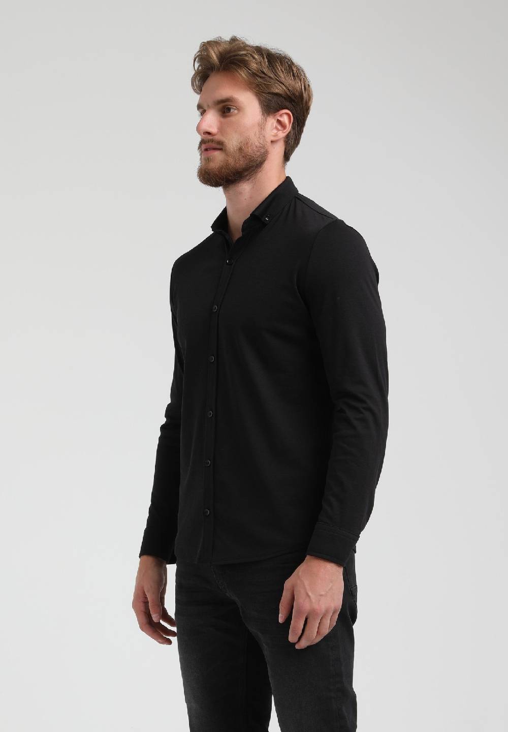 Gabbiano Premium Shirt 333510 Black