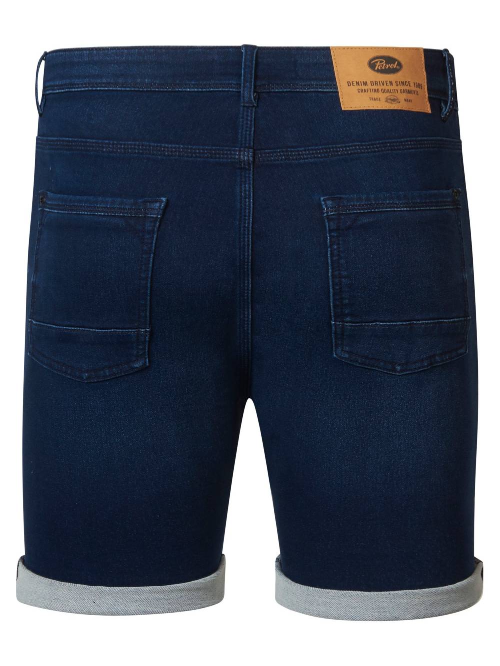 Petrol JACKSON Jogg - Denim Short Slim Fit M-1040-SHO001 (5700 Bleached)