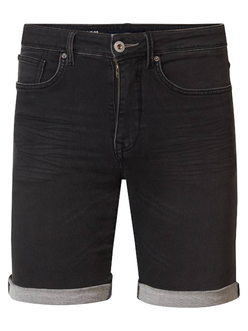 Petrol JACKSON JOGG-Denim Short Slim Fit M-1040-SHO001 (black stone 9705)