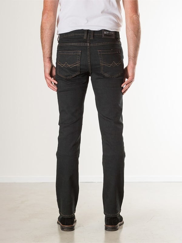 New Star JACKSONVILLE Stretch Denim Regular - (BLUE BLACK)