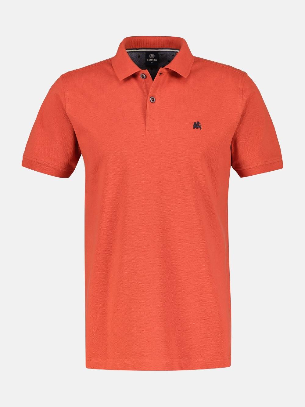 Lerros 2423200 BASIS POLOSHIRT (327 DEEP CORAL RED)