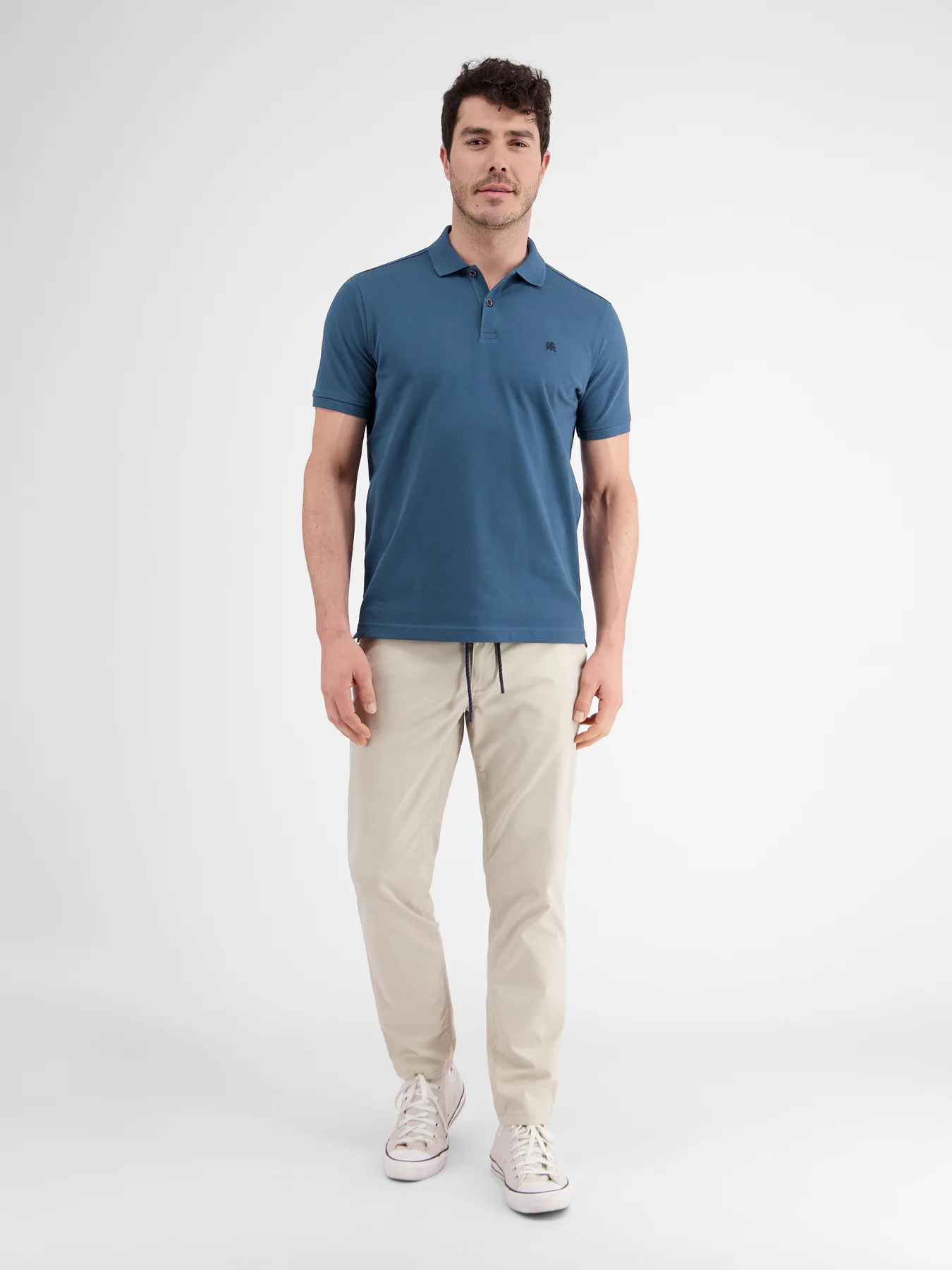Lerros 2423200 BASIS POLOSHIRT (448 STORM BLUE)
