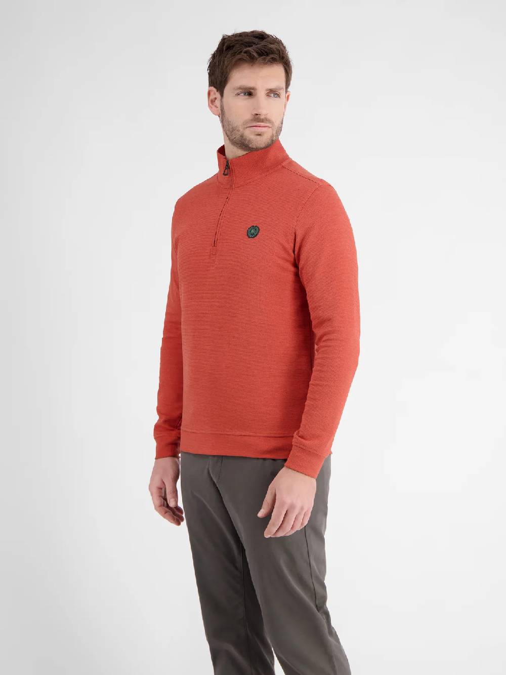 Lerros 2424402 SWEATTROYER (327 DEEP CORAL RED)