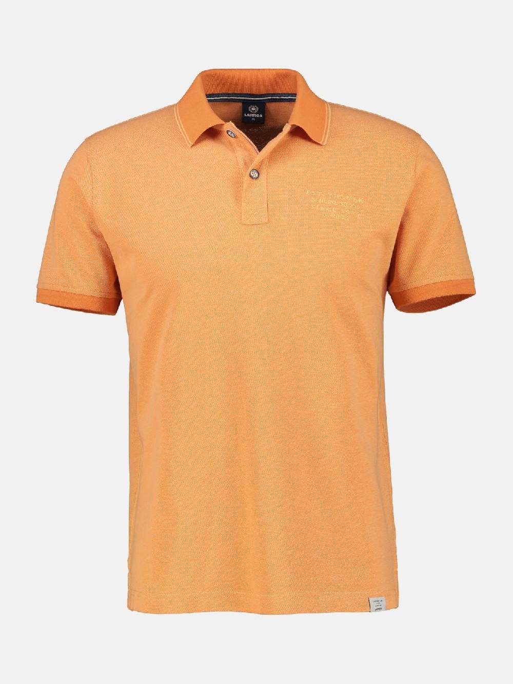 Lerros 2433239 TWEEKLEURIGE POLO (927 MELLOW PEACH)