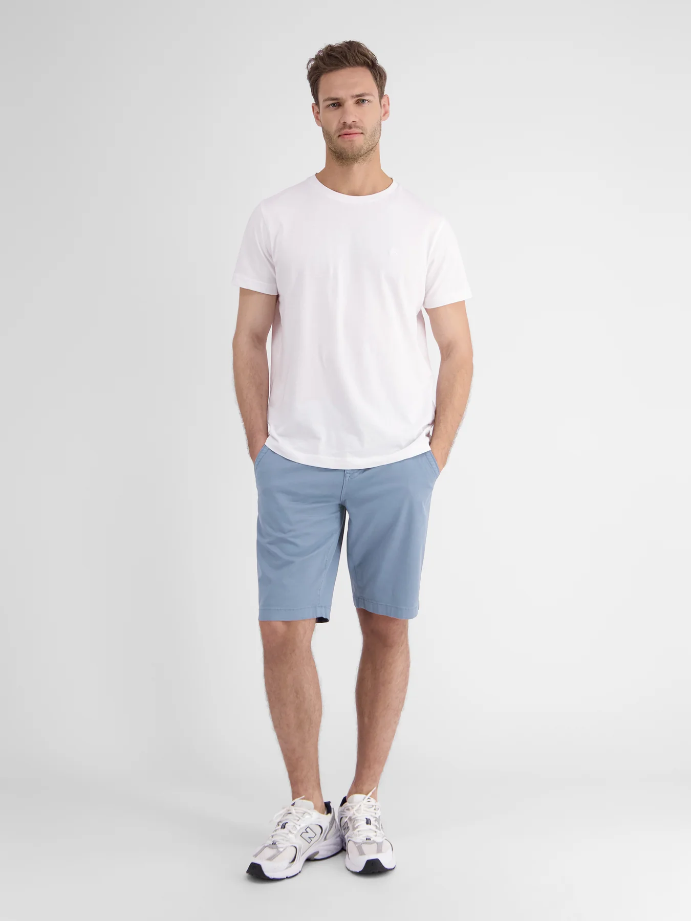 Lerros 2439213 T12 Hose Kurz (440 Mid Storm Blue)