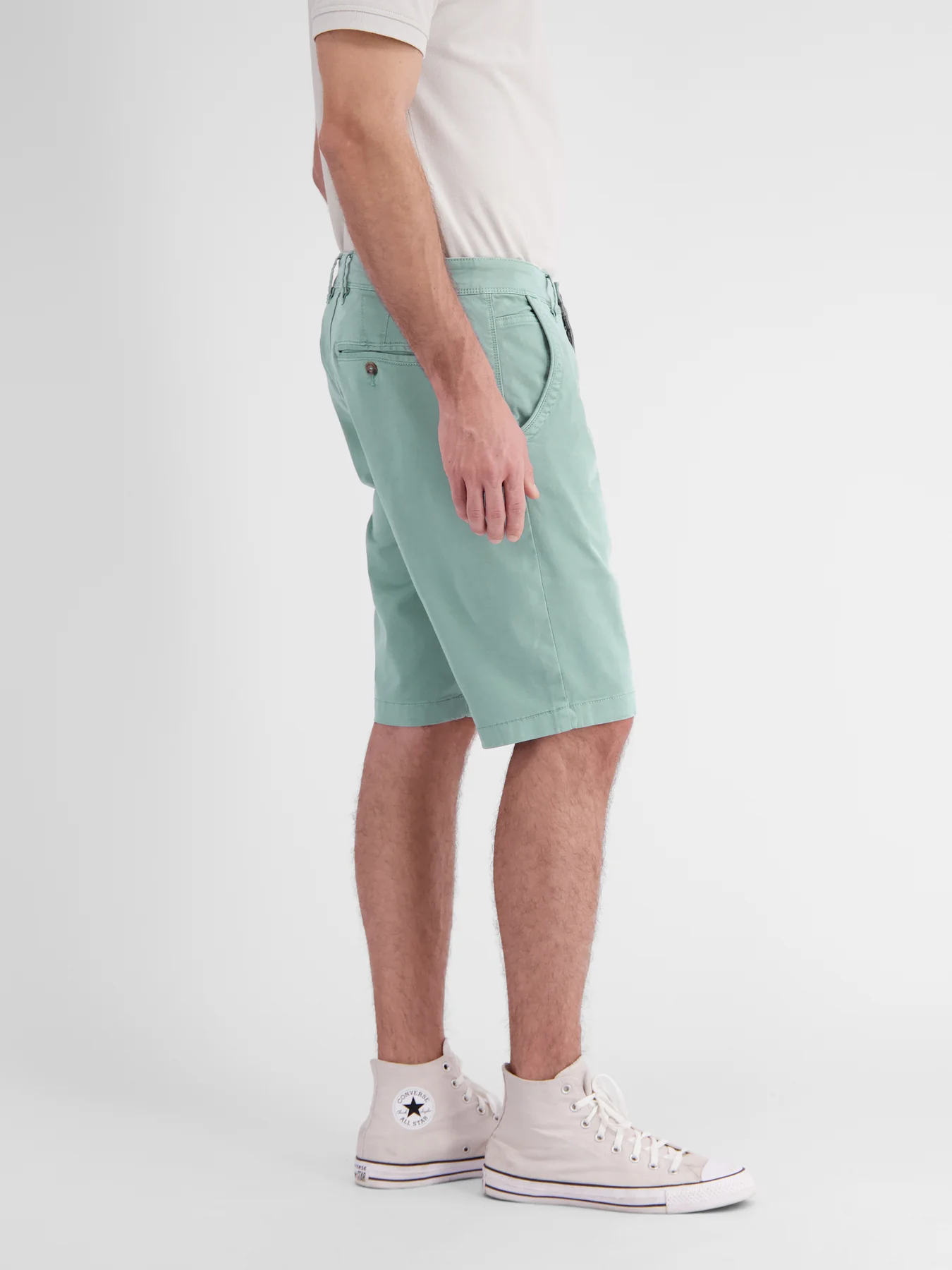 Lerros 2439213 T12 Hose Kurz (467 Dusty Mint)