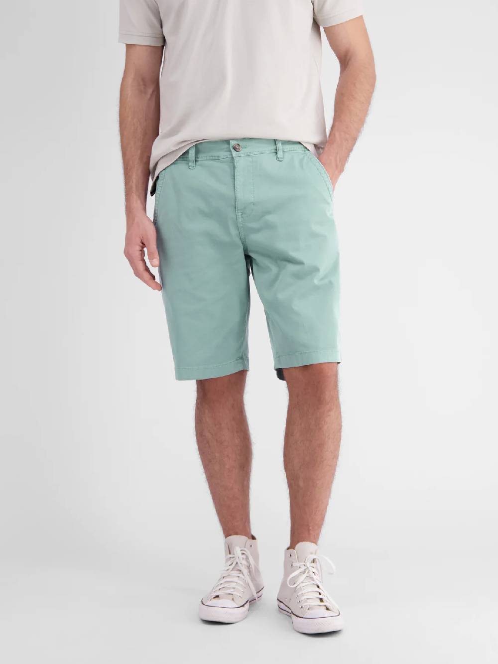 Lerros 2439213 T12 Hose Kurz (467 Dusty Mint)