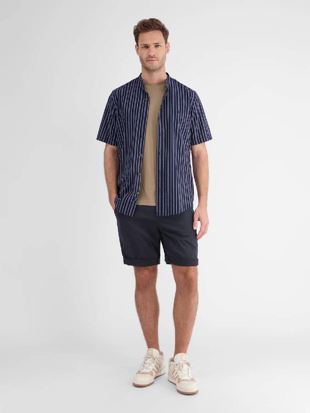 Lerros 2439213 T12 Hose Kurz (485 Classic Navy)