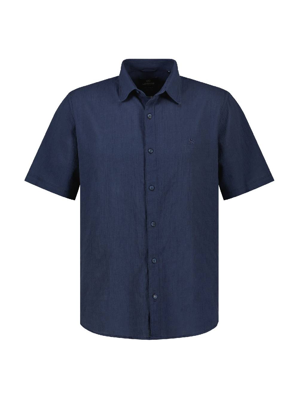 Lerros 2452033 H12 Hemd 1/2 Arm (485 Classic Navy)