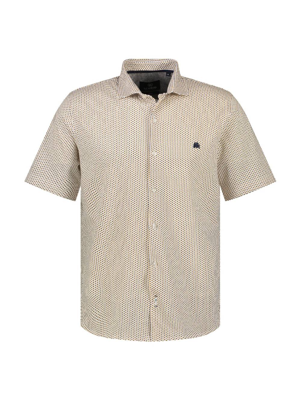 Lerros 2452331 H12 Hemd 1/2 Arm (100 White)