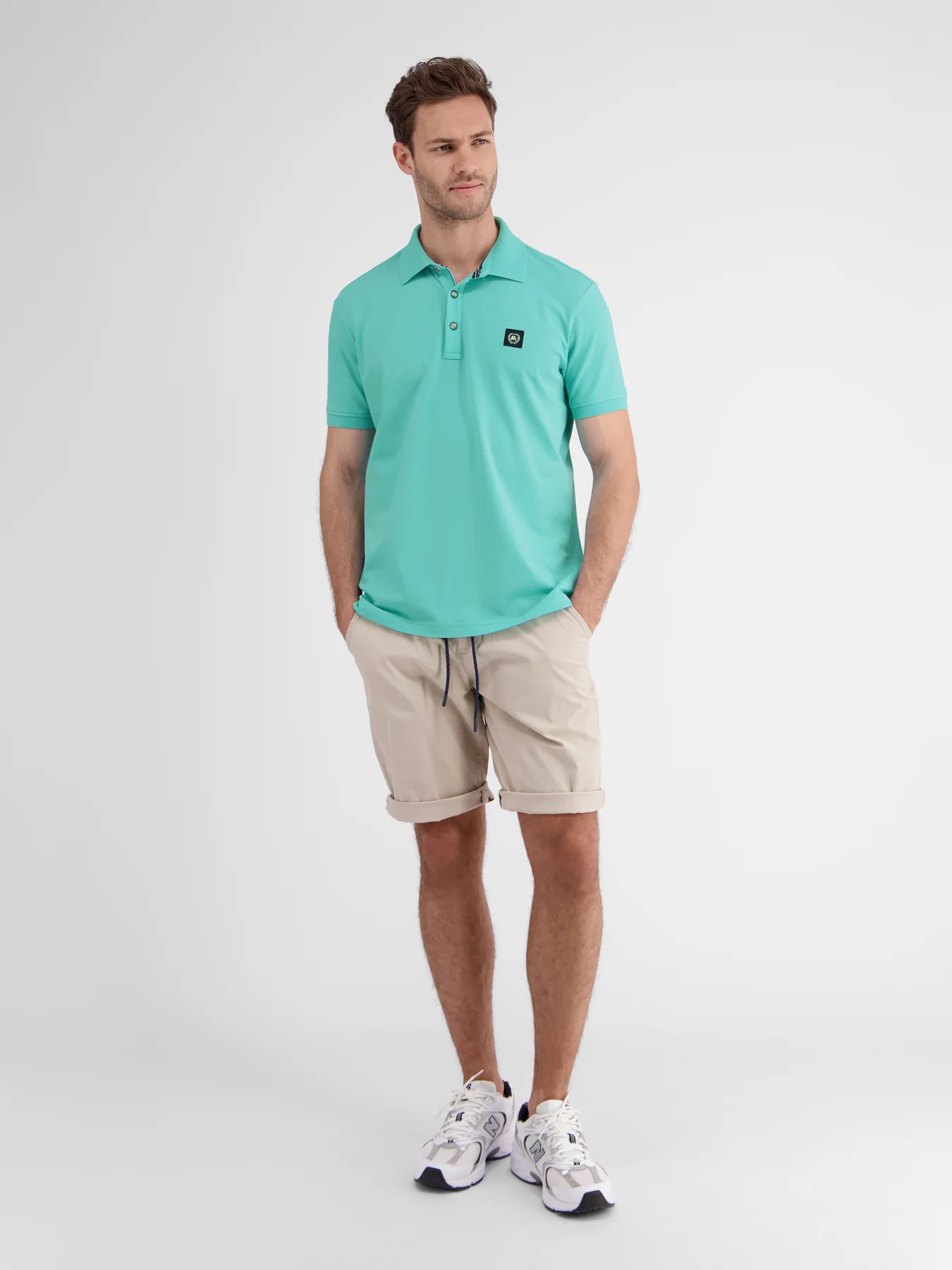Lerros 2453261 Men Polo (Iced Mint 410)