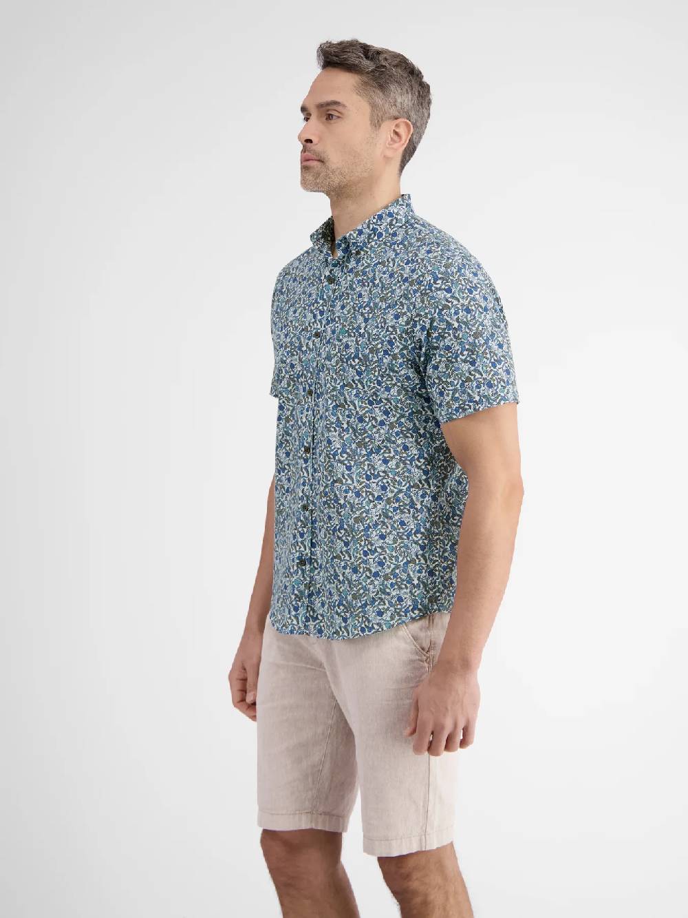 Lerros 2462137 H12 Hemd 1/2 Arm (410 Iced Mint)