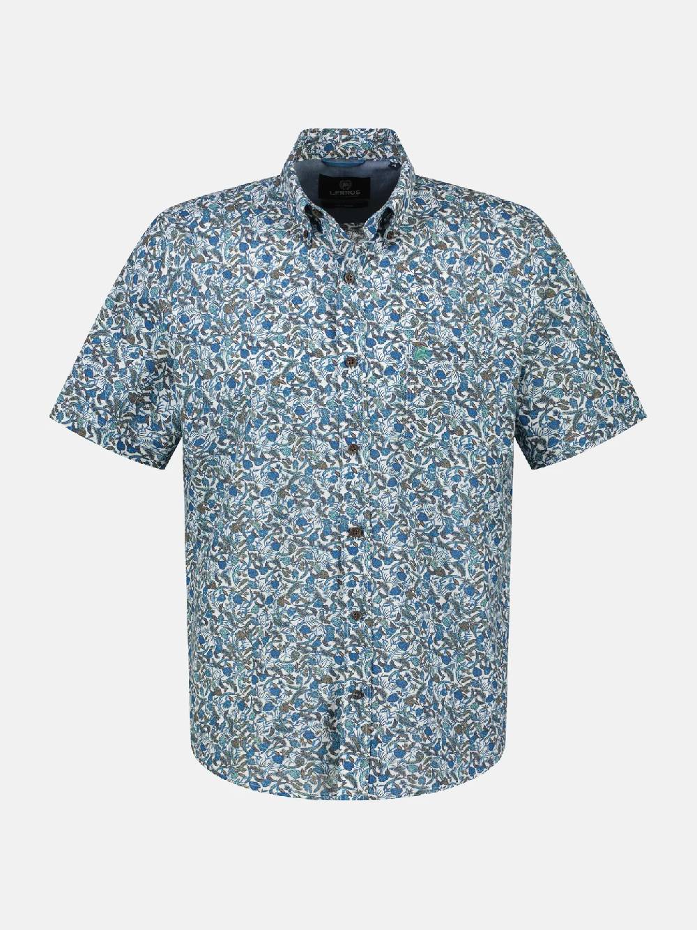 Lerros 2462137 H12 Hemd 1/2 Arm (410 Iced Mint)
