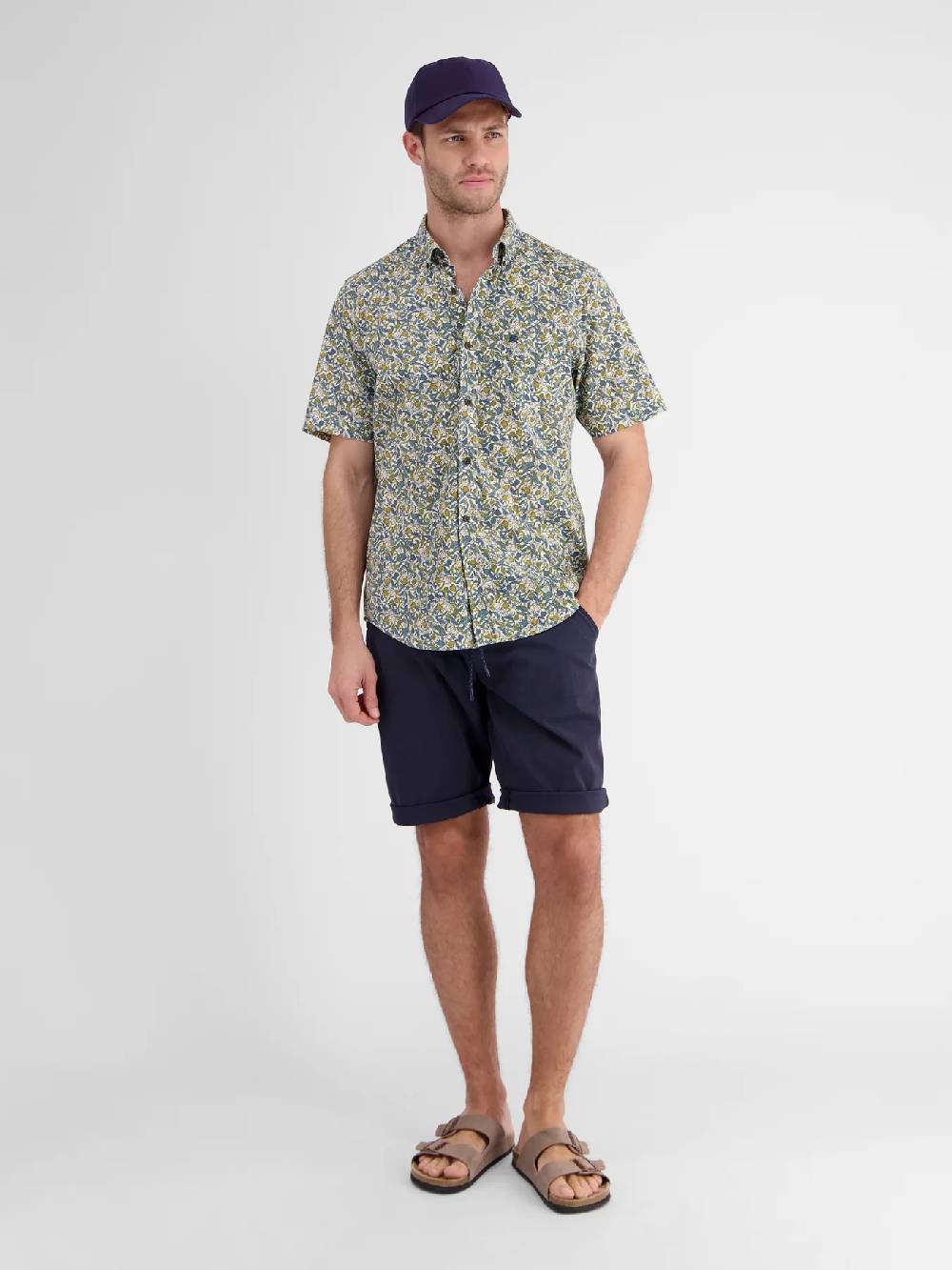 Lerros 2462137 H12 Hemd 1/2 Arm (921 Mango)