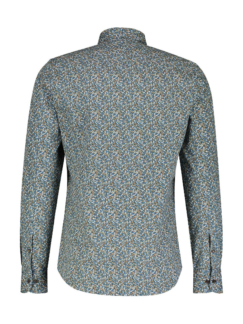 Lerros 2481444 H11 Hemd 1/1 Arm (466 Frosted Blue)