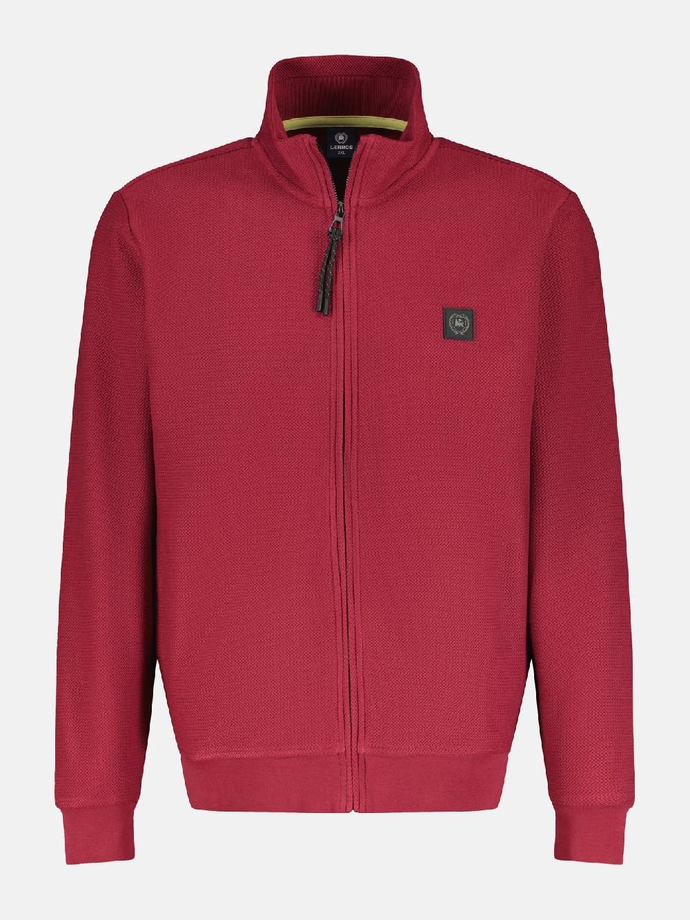 Lerros 2484532 K44 Sweatjacke (362 Deep Garnet Red)
