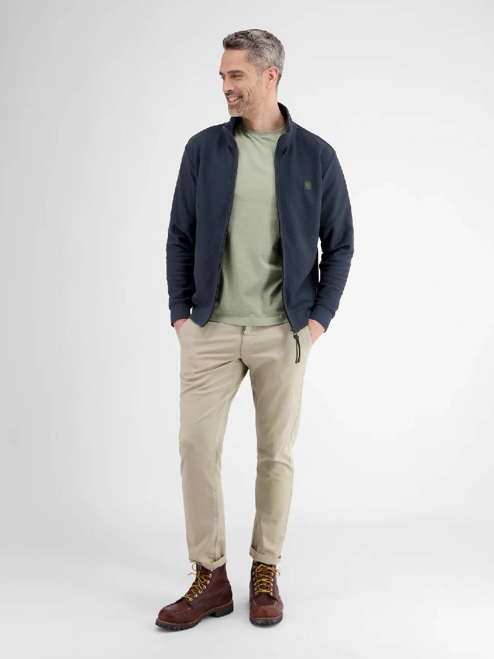 Lerros 2484532 K44 Sweatjacke (485 Classic Navy)