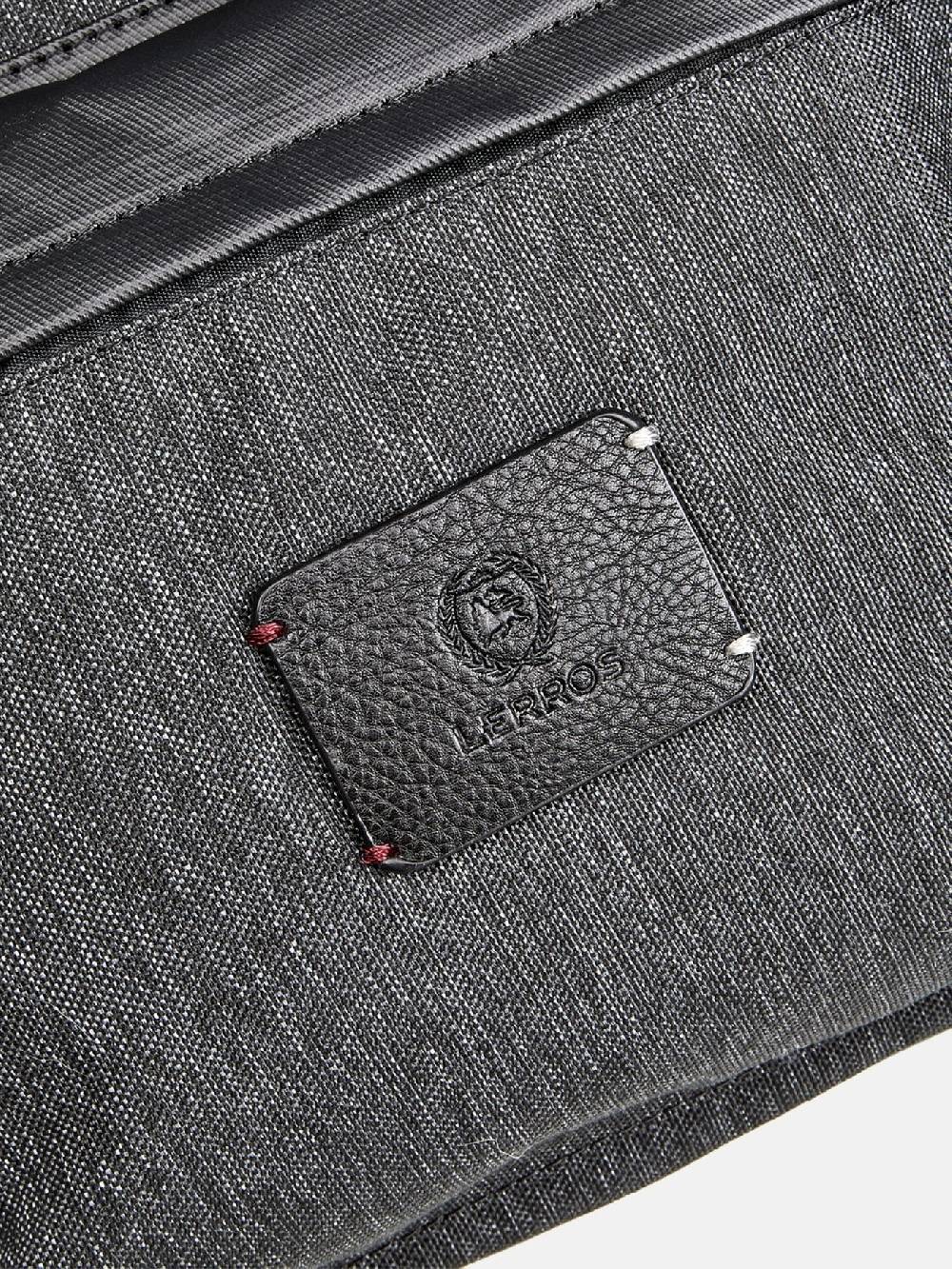 Lerros 5002017 RUGZAK IN WOLLOOK (262 ASPHALT GREY)