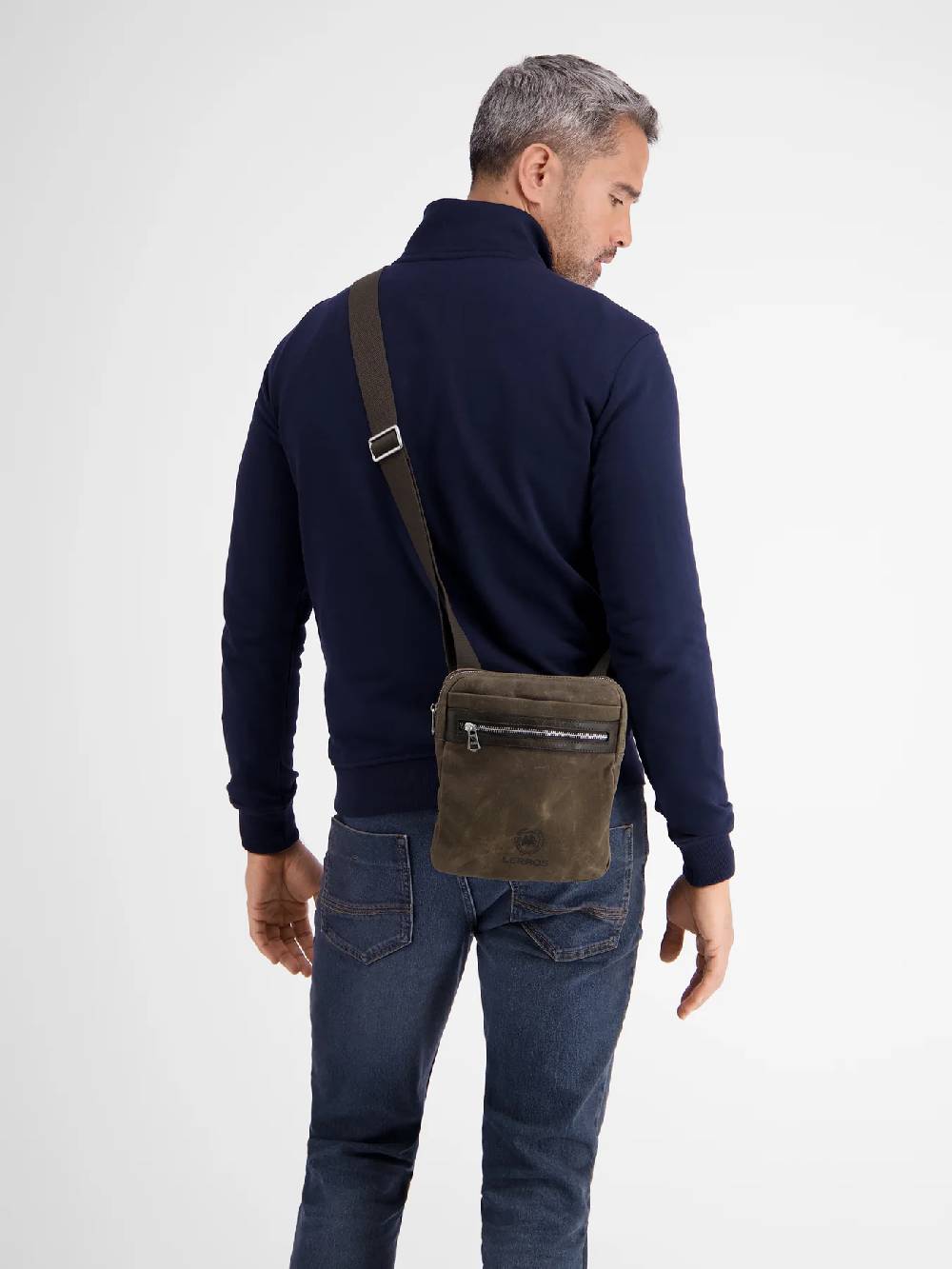 Lerros 5002019 COLUMBUS-CROSSBODYTAS (645 GRANITE)