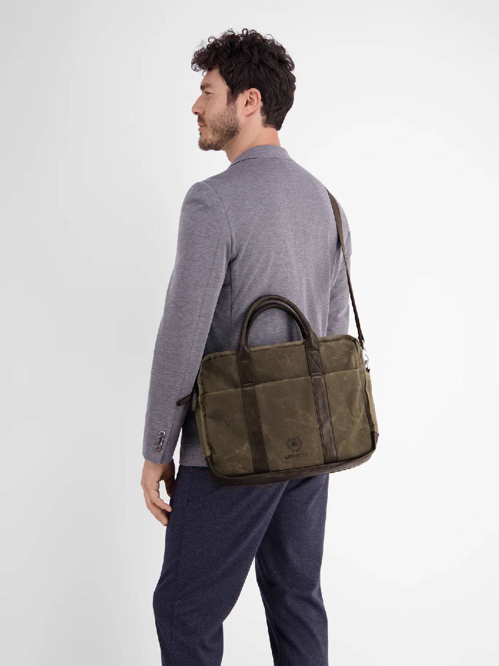 Lerros 5002370 ZAKELIJKE TAS COLUMBUS (645 GRANITE)