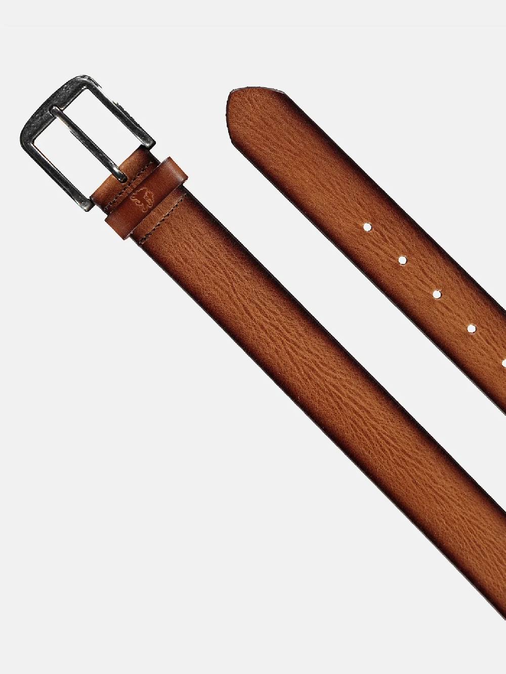 Lerros 5003004 LEREN RIEM *JAMES* (740 COGNAC)