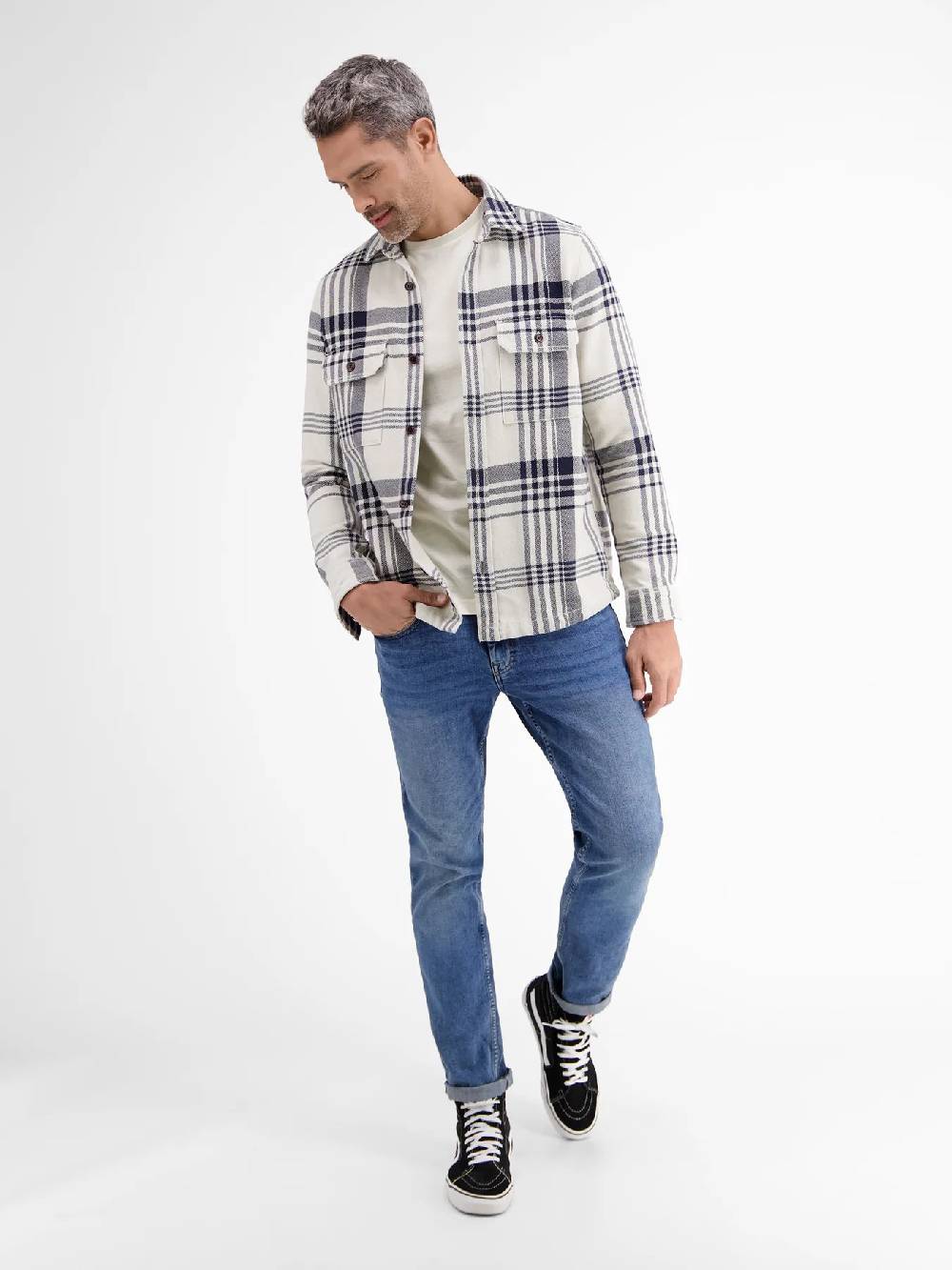 Lerros H11 Hemd 1/1 Arm (124 Pale Beige)